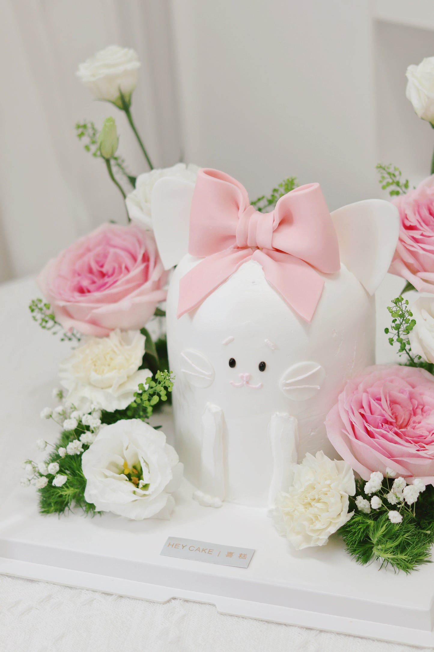 貓貓花園主題鮮花蛋糕🐱🌸