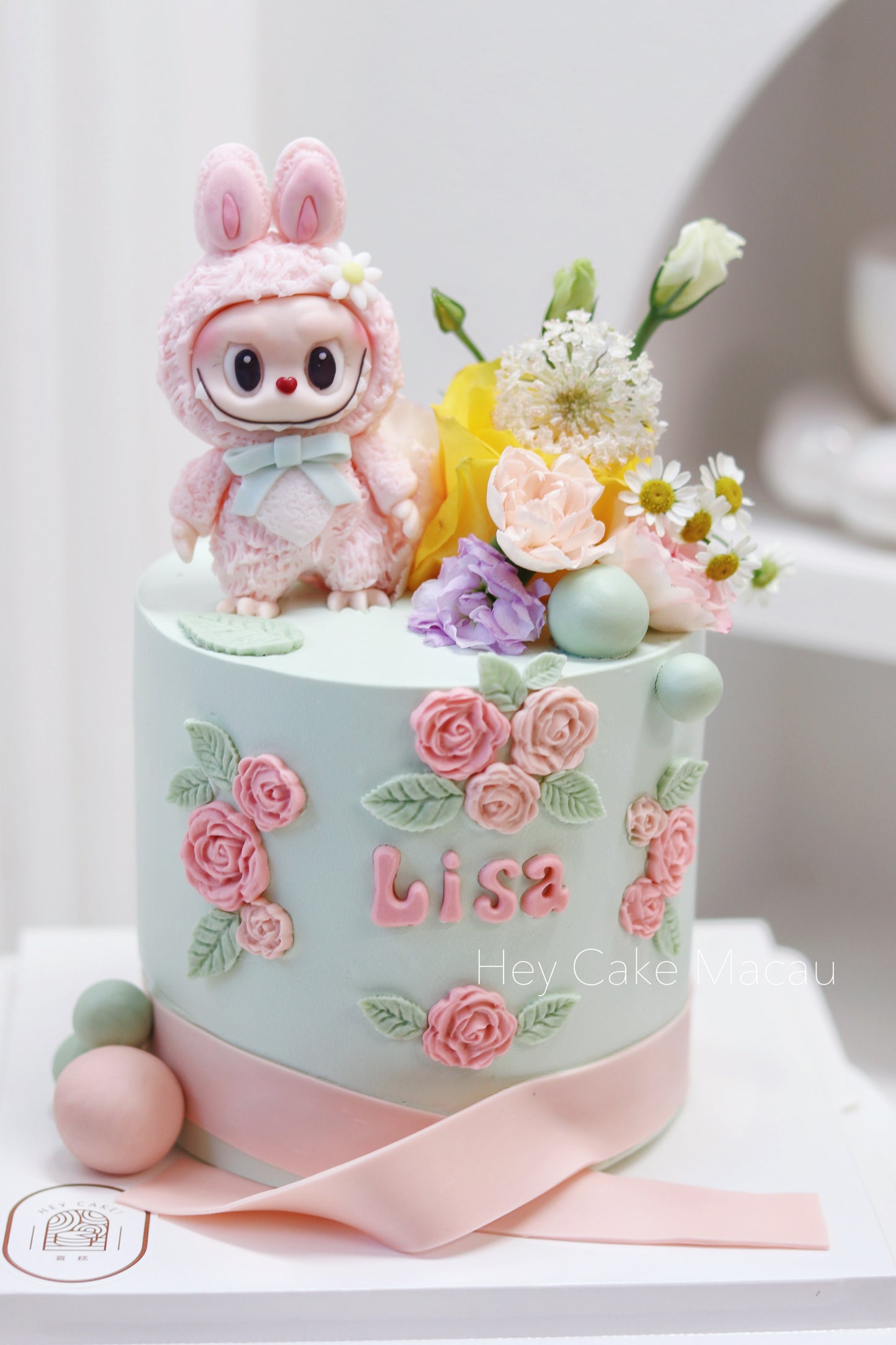 Momoko 翻糖鮮花蛋糕