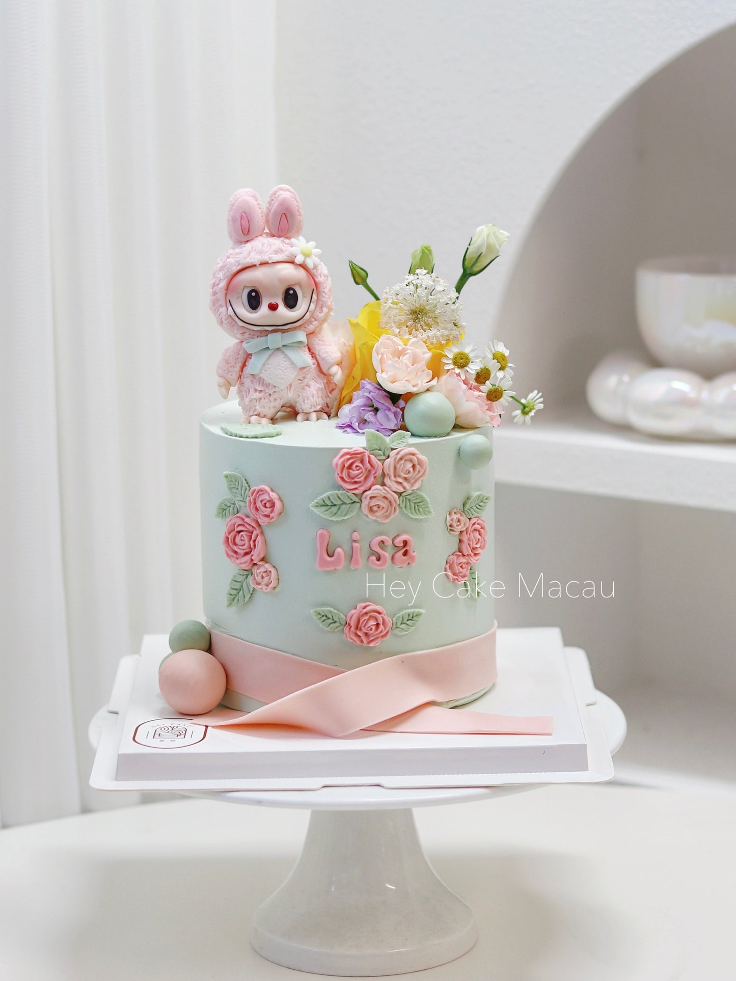 Momoko 翻糖鮮花蛋糕
