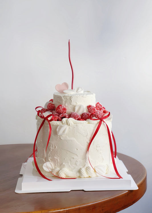 雙層復古奶油蛋糕