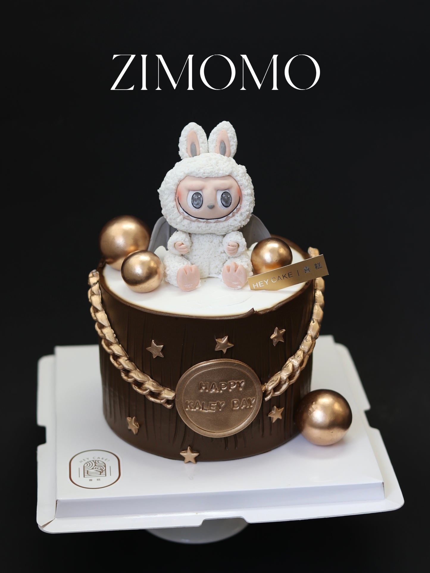 Zimomo 大天使翻糖蛋糕