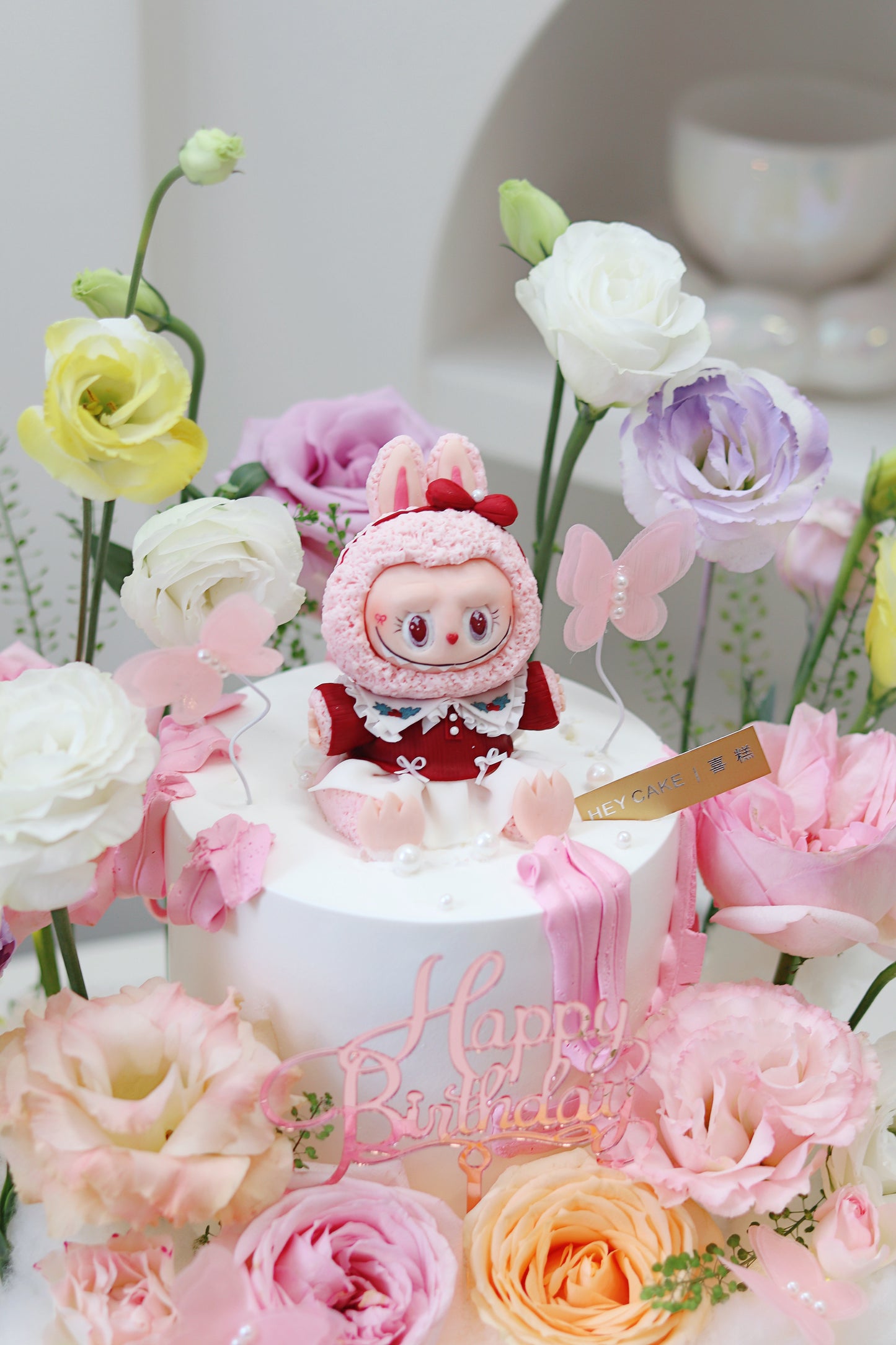 翻糖Momoko 鮮花花園蛋糕