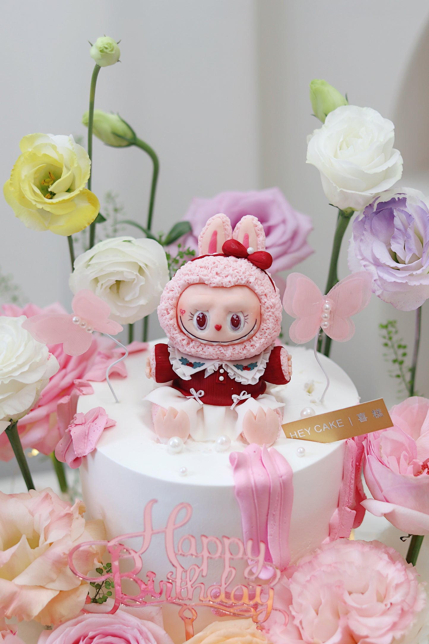 翻糖Momoko 鮮花花園蛋糕