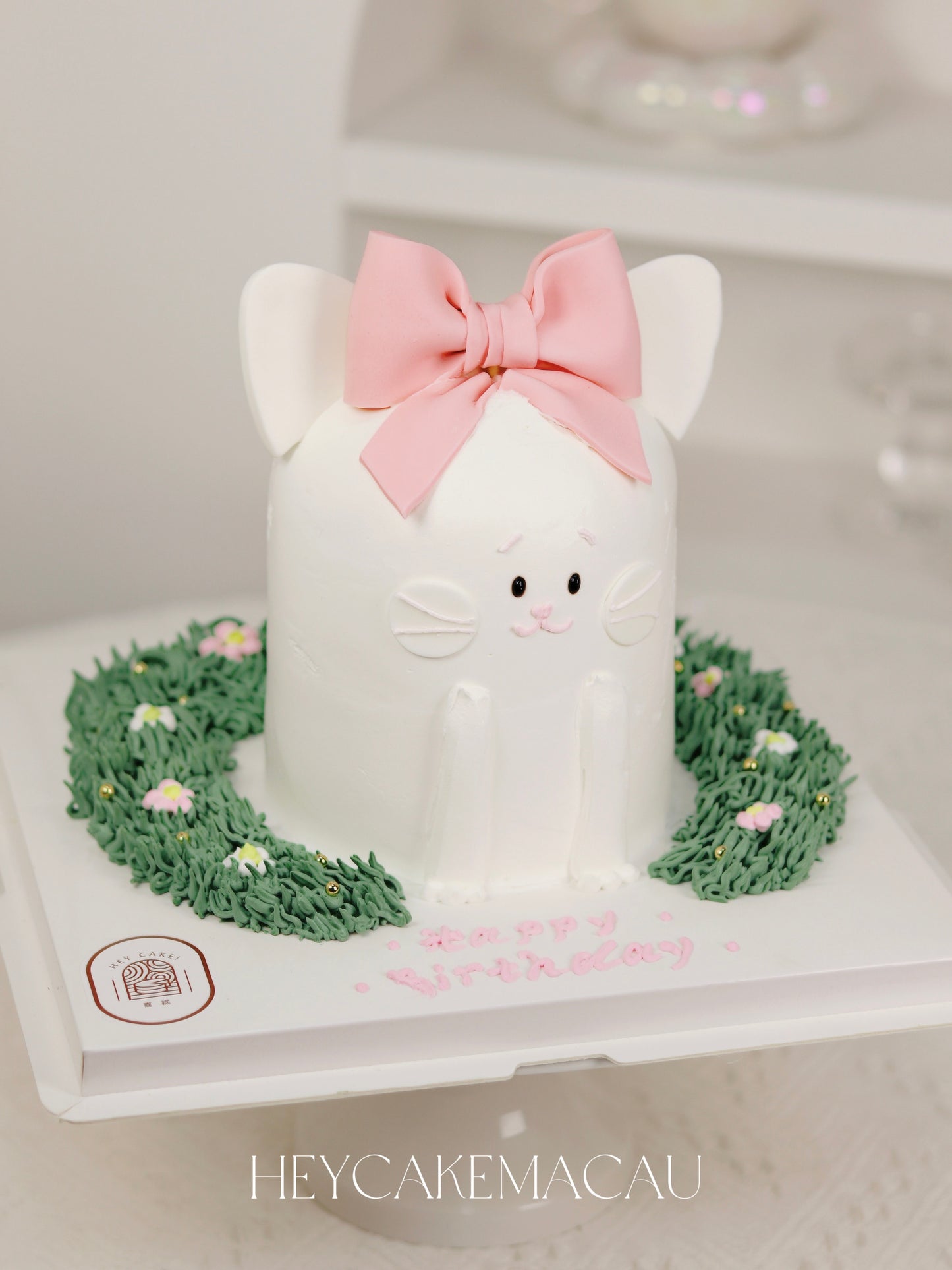 貓貓花園主題蛋糕🐱✨
