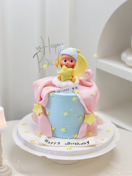 翻糖Twinkle Twinkle 蛋糕