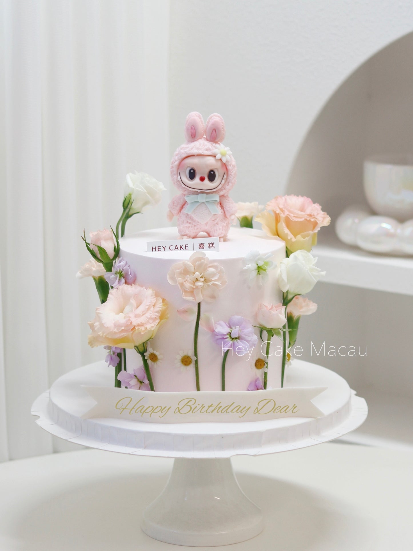 Momoko 翻糖鮮花蛋糕